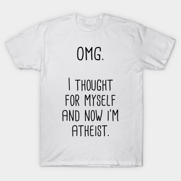 Atheist T-Shirt by Girona